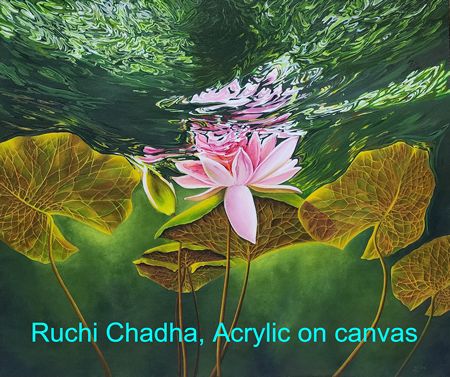 Between Surface And Depth: The Inner Landscapes An Exhibition By Bharti Verma And Ruchi Chadha